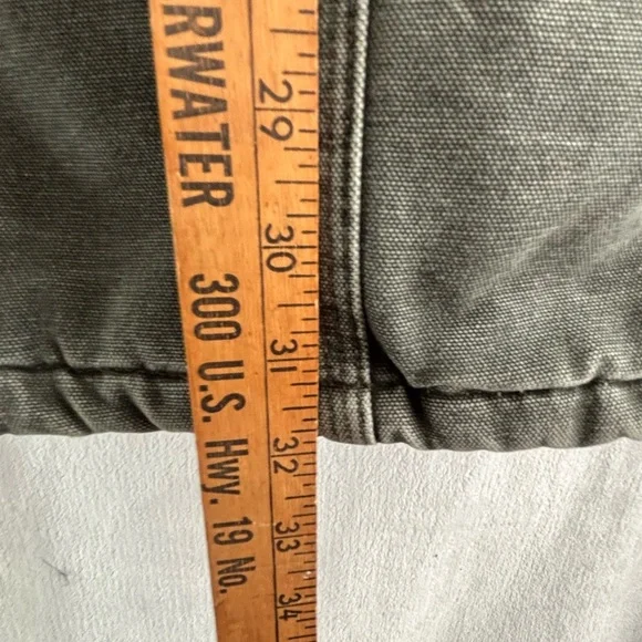 Vintage Carhartt Men's Sandstone Black Quilt Lined Gray Jacket Size XL - Picture 7 of 11
